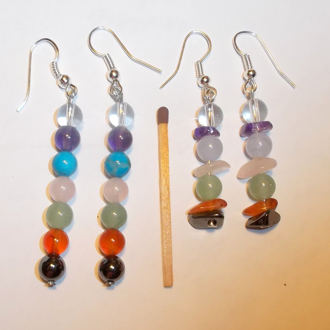 m_6mm bead chakra earings